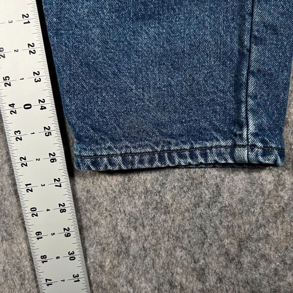 Wrangler Women's Fleece Lined Jeans Size 16P Blue Denim 100%‎ Cotton - Picture 9 of 10